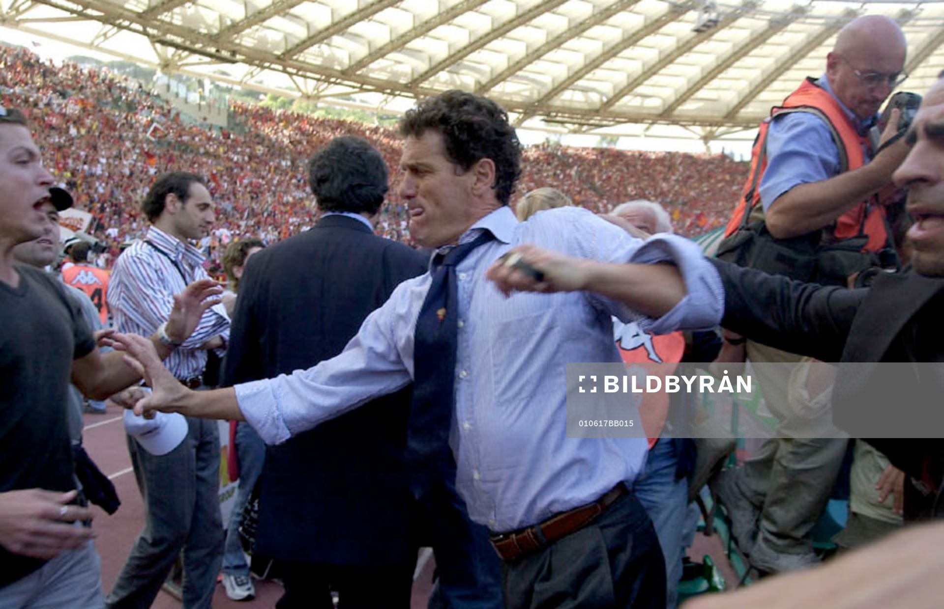 Fotboll, Italiensk, Roma italienska mästare. Capello