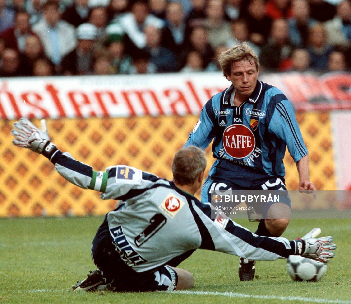 Lars Eriksson, Hammarby och Christer Mattiasson, Djurgården
