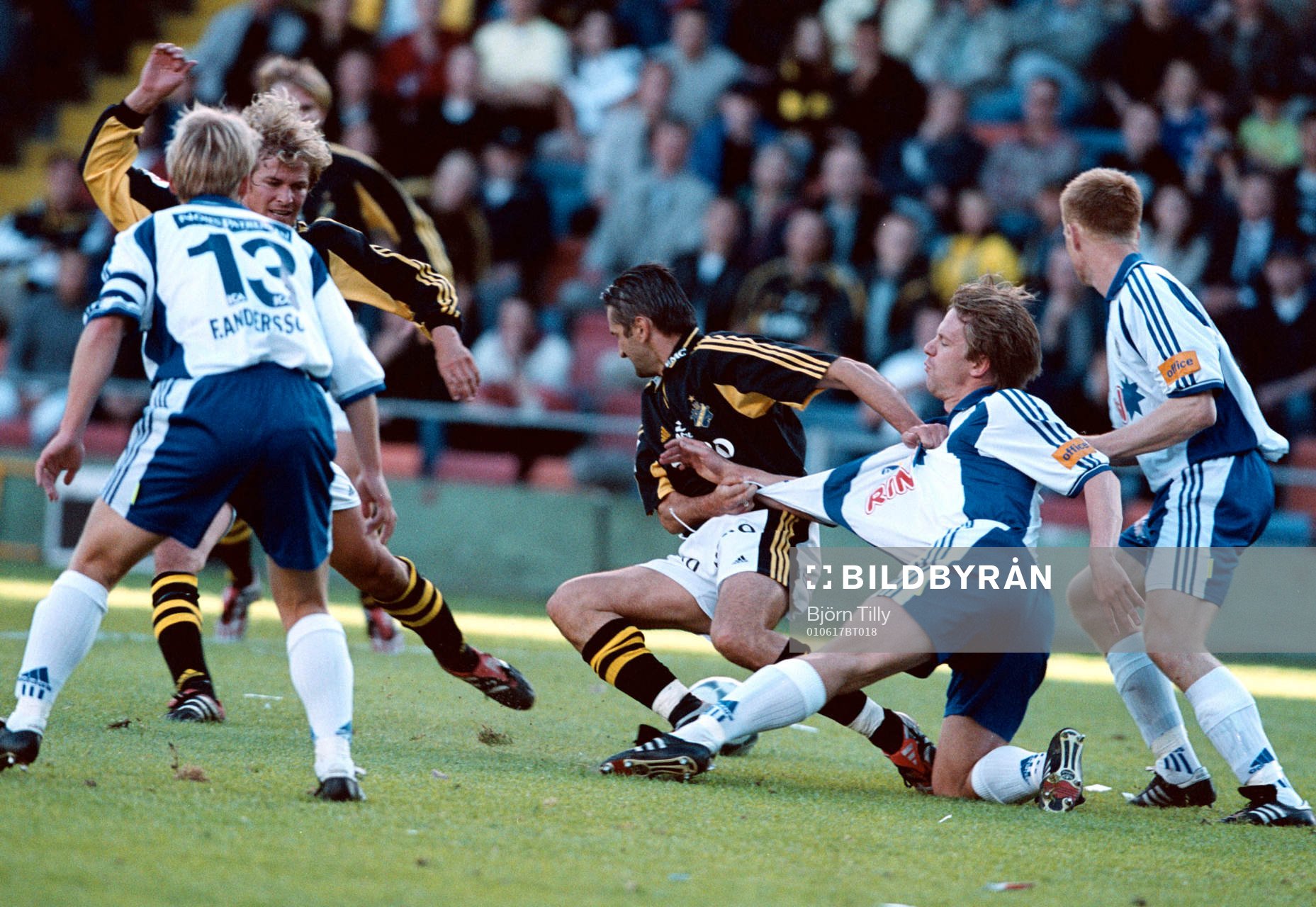 fotboll allsvenskan AIK - Halmstad