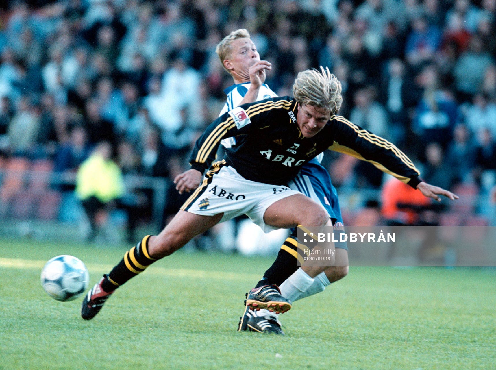 fotboll allsvenskan AIK - Halmstad. Daniel Tjernström, AIK