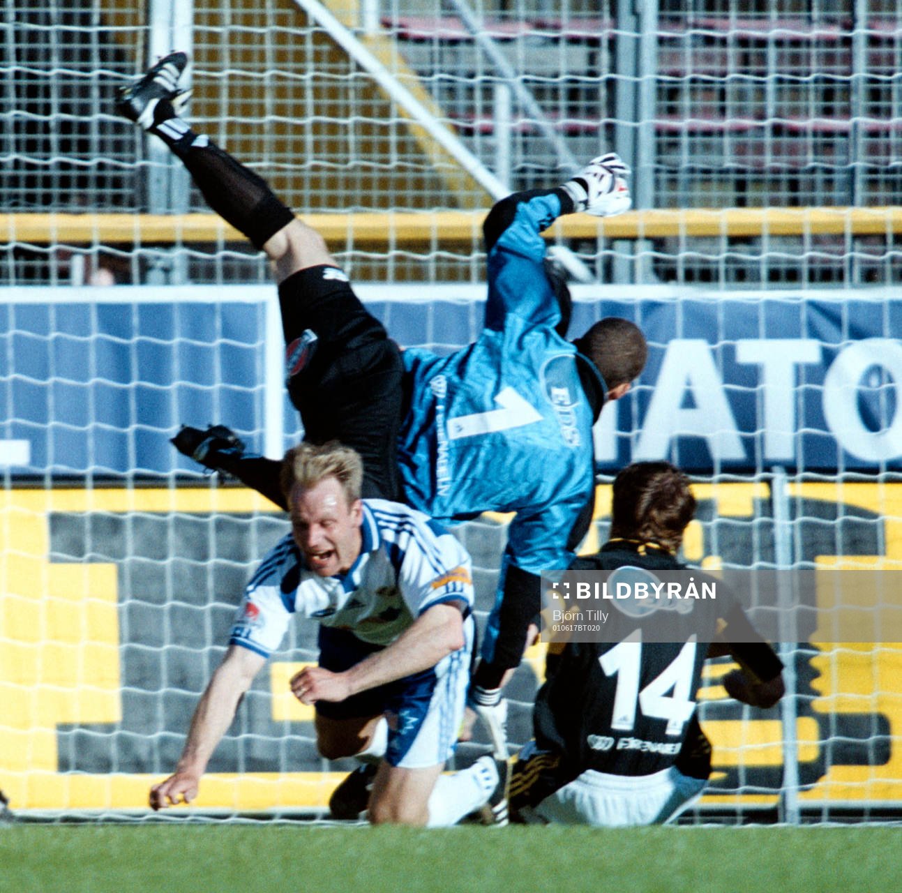 fotboll allsvenskan AIK - Halmstad. Torbjörn Arvidsson