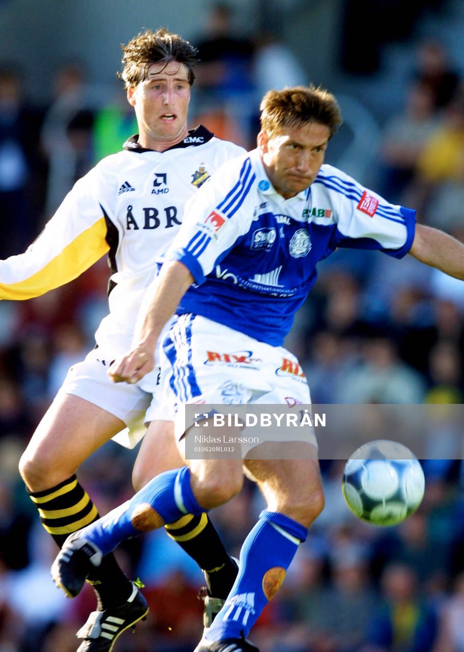 Luke Casserly AIK och Leif Forsberg, Sundsvall