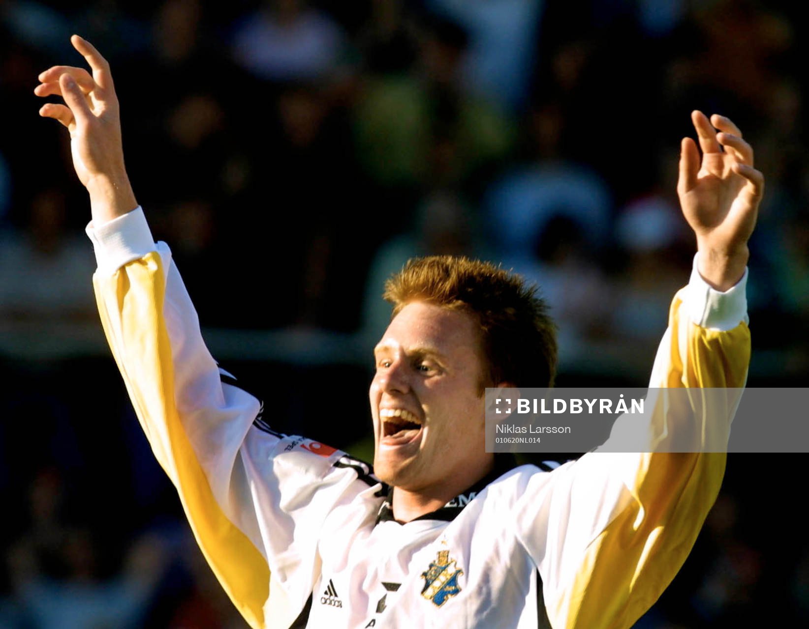 Fotboll, Allsvenskan, Patric Andersson, AIK jubel