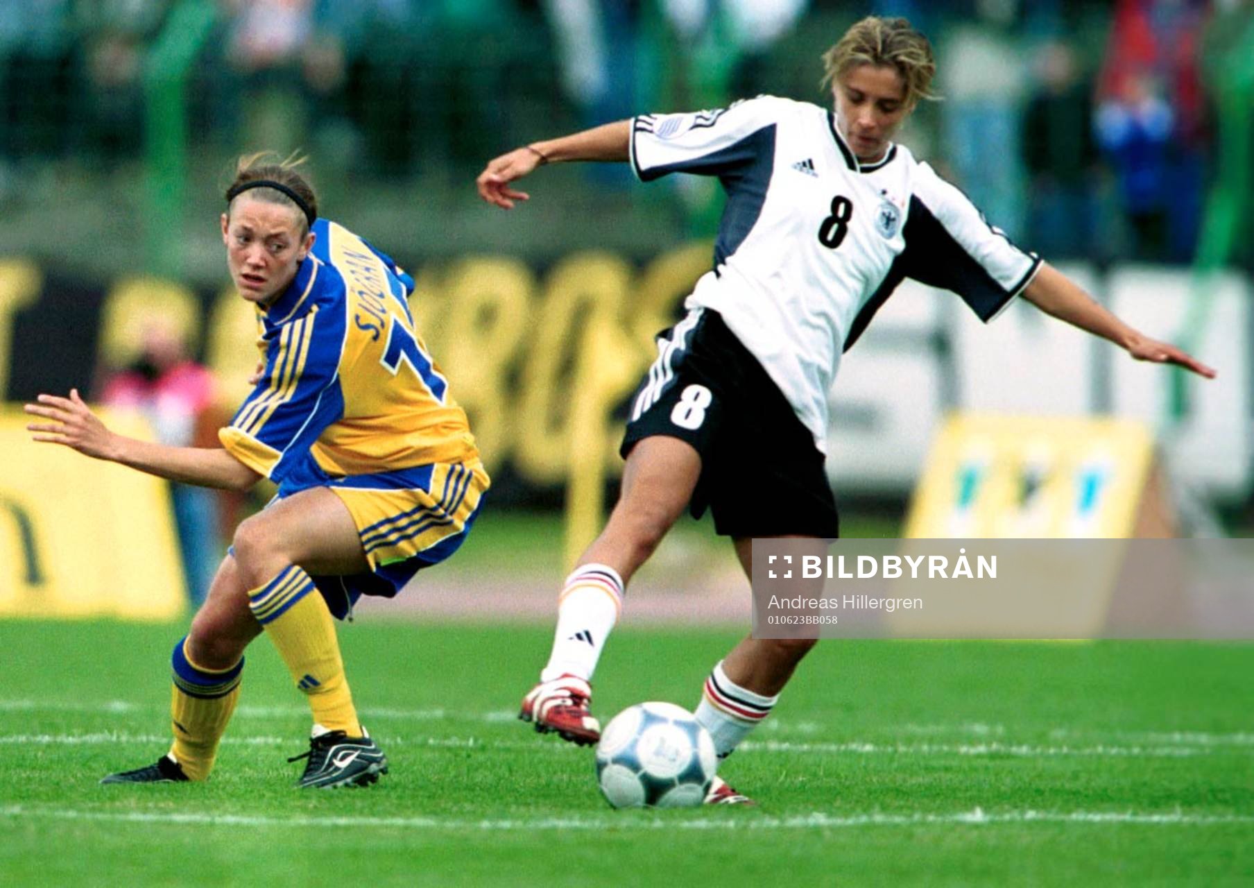 Therese Sjögran, Sverige, och Sandra Smisek, Tyskland