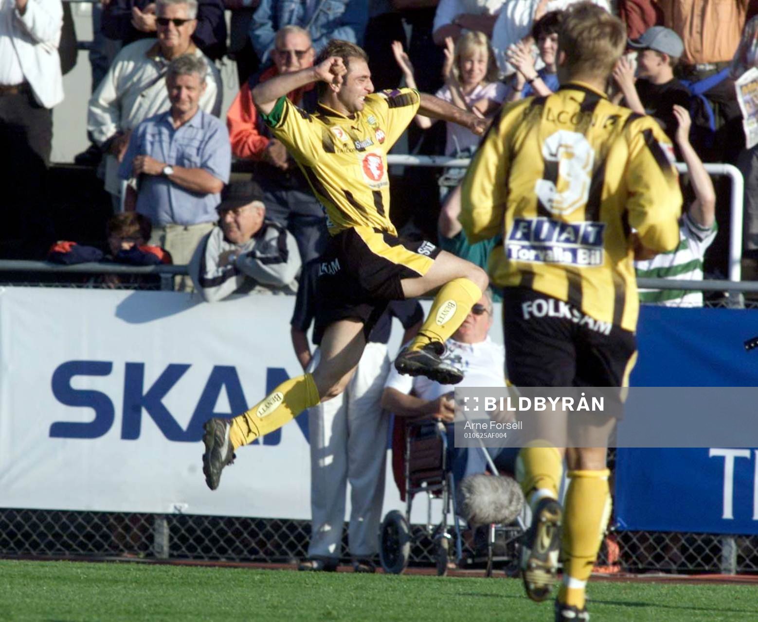 Kennedy Bakircioglü, Hammarby, jubel