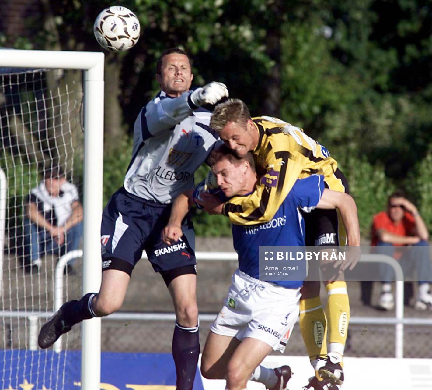 Peter Markstedt, Hammarby och Pål Lundin, Trelleborg