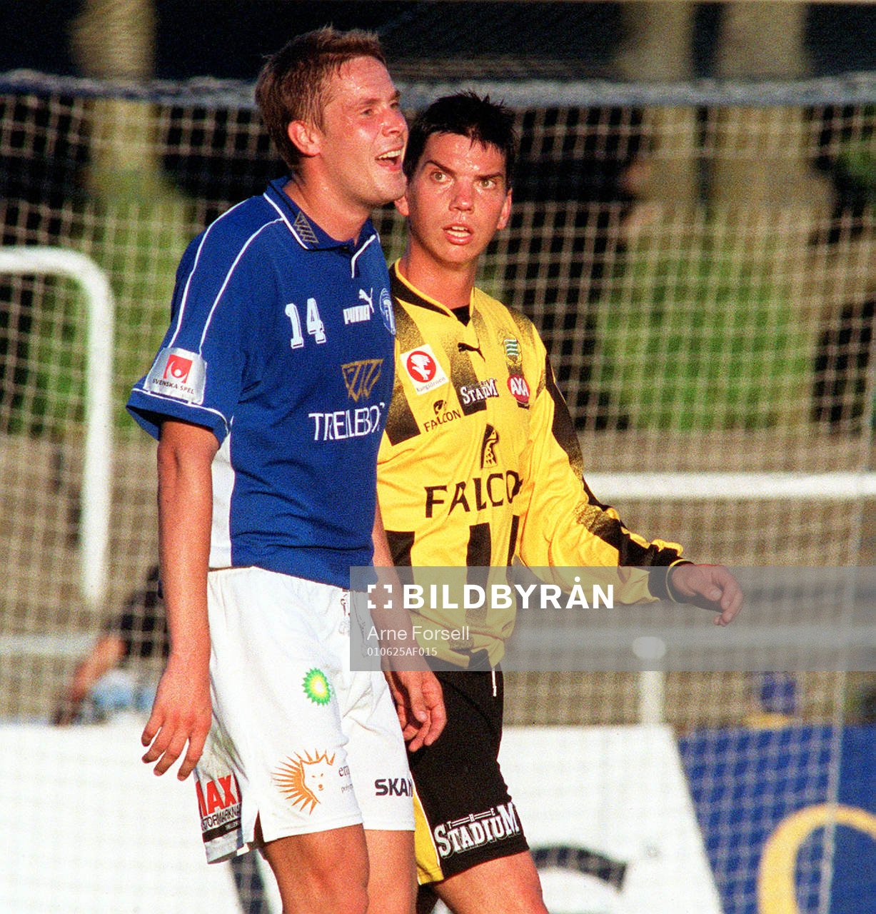Fotboll, allsvenskan, Trelleborg - Hammarby. Johan