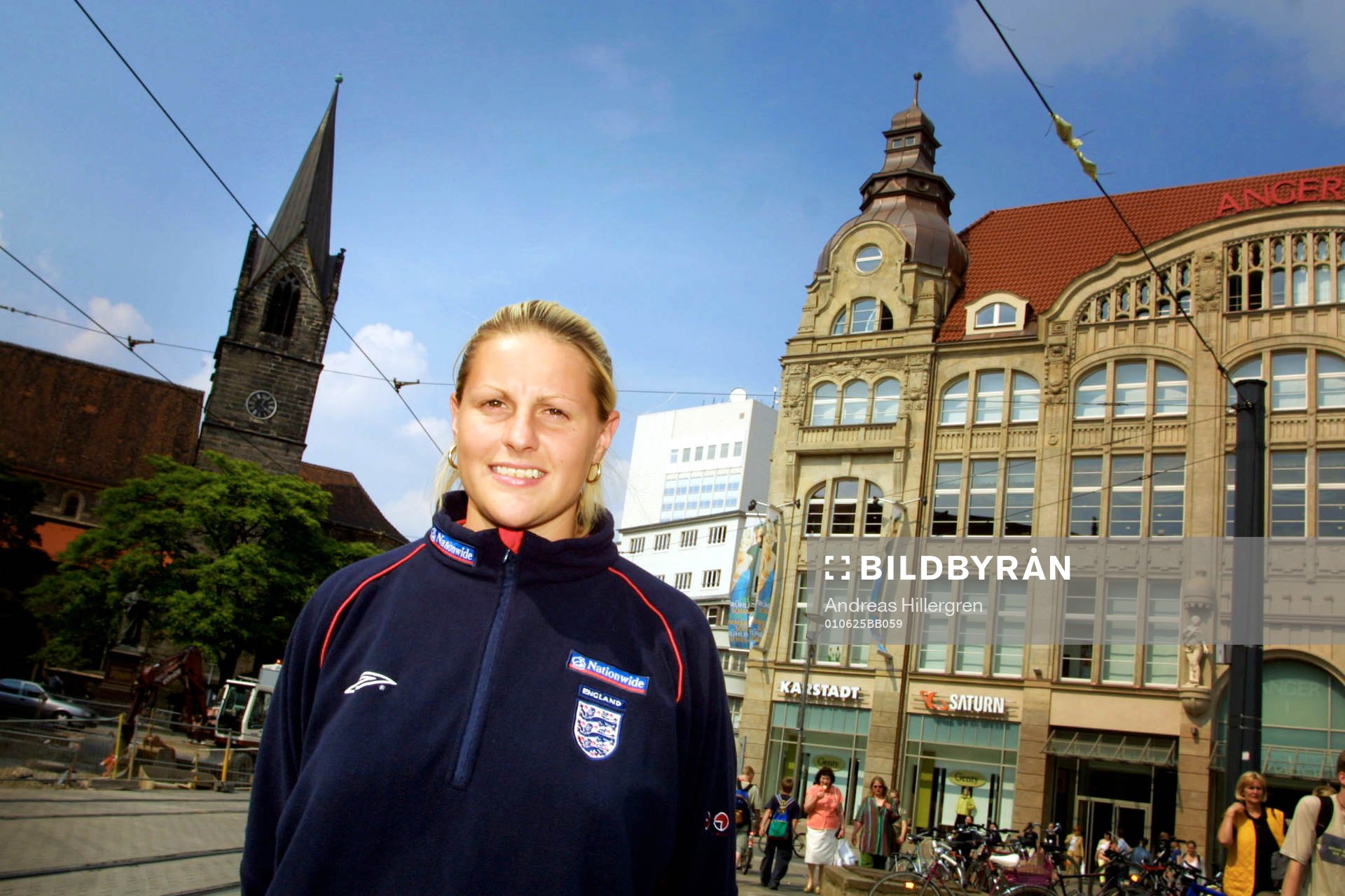 Fotboll, EM, Dam, Kelly Smith, England