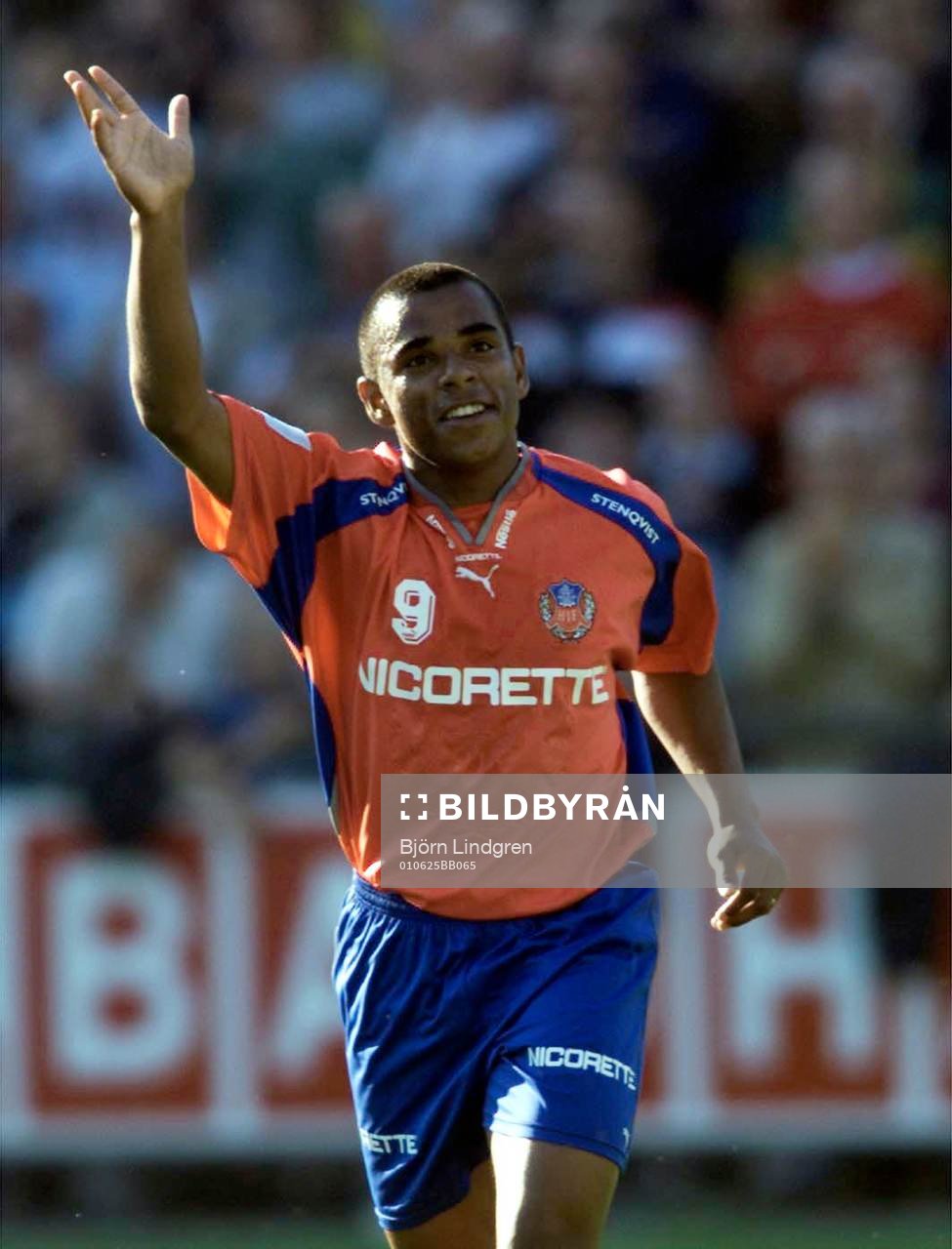 Alvaro Santos, Helsingborg, jubel