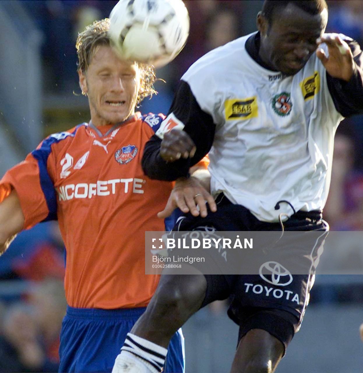 Jesper Jansson, Helsingborg och Boniventure Maruti, Örebro