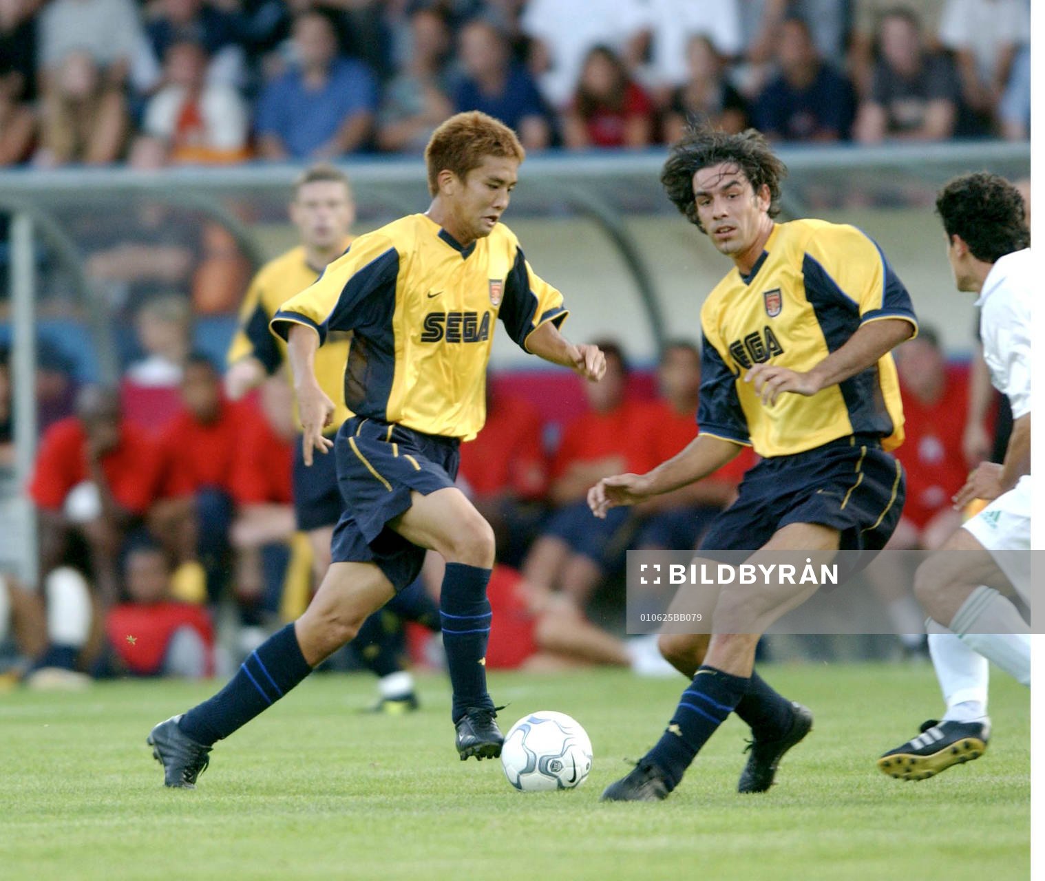 Fotboll, Junichi Inamoto, Arsenal