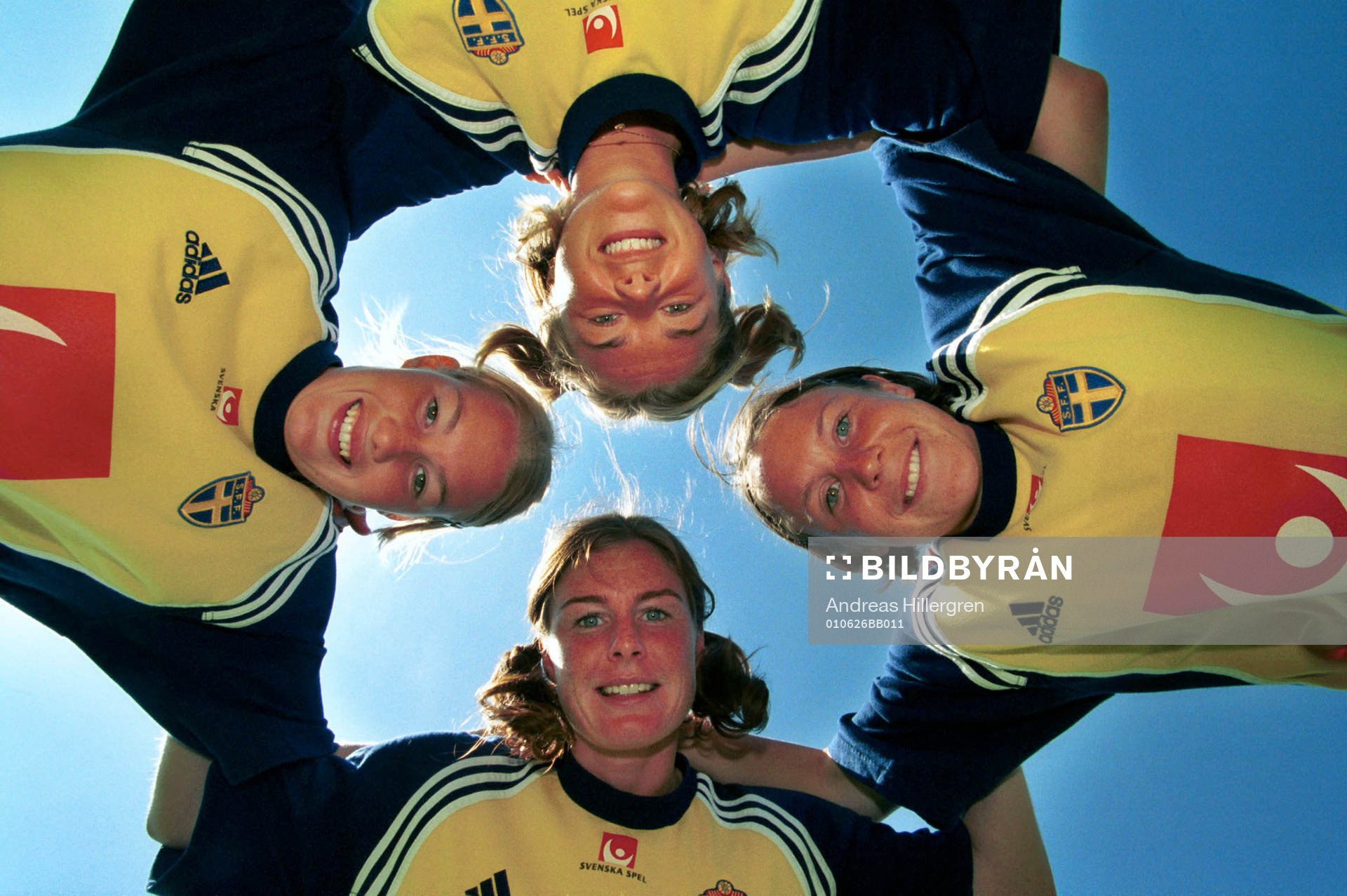 Erfurt, Dam, Fotboll, EM, Sverige, Hanna Ljungberg, Tina
