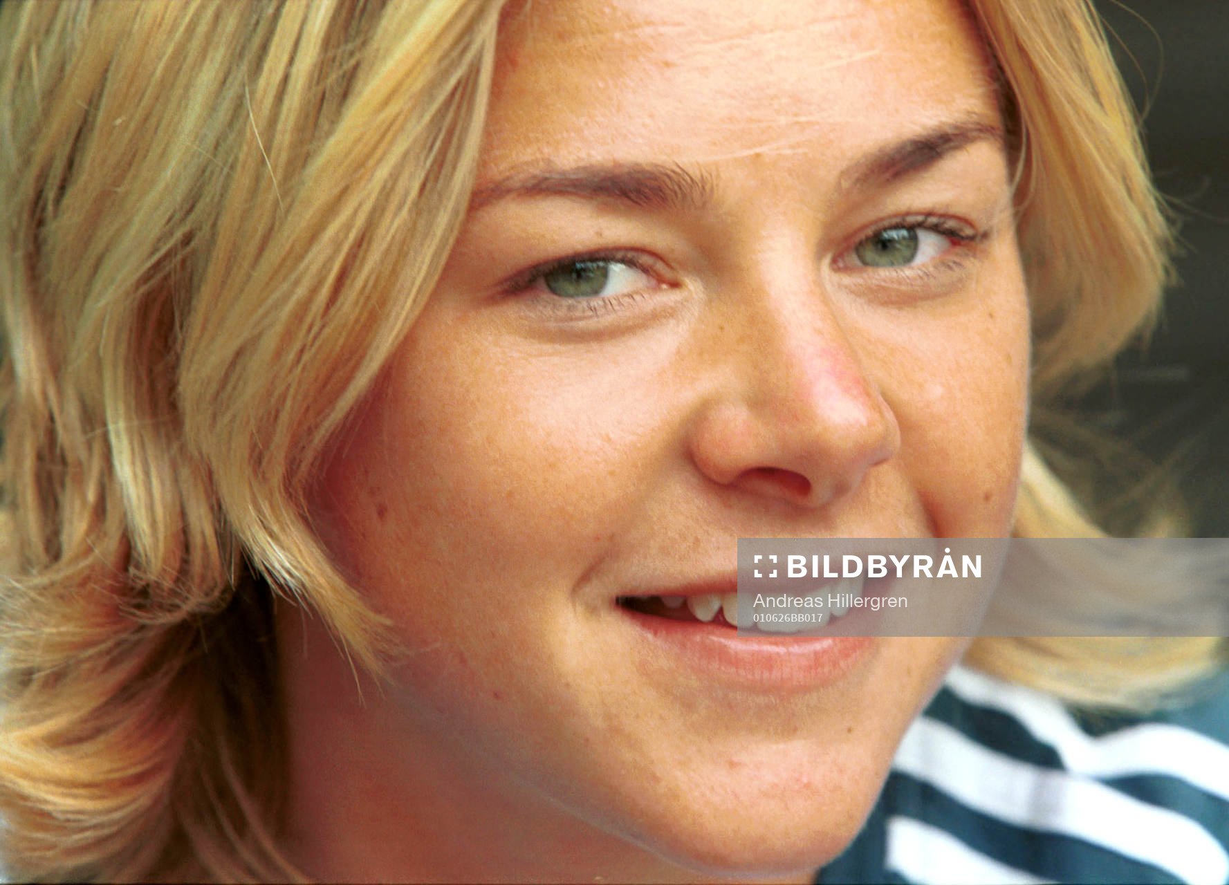Fotboll, EM, dam, Sverige, Tina Nordlund