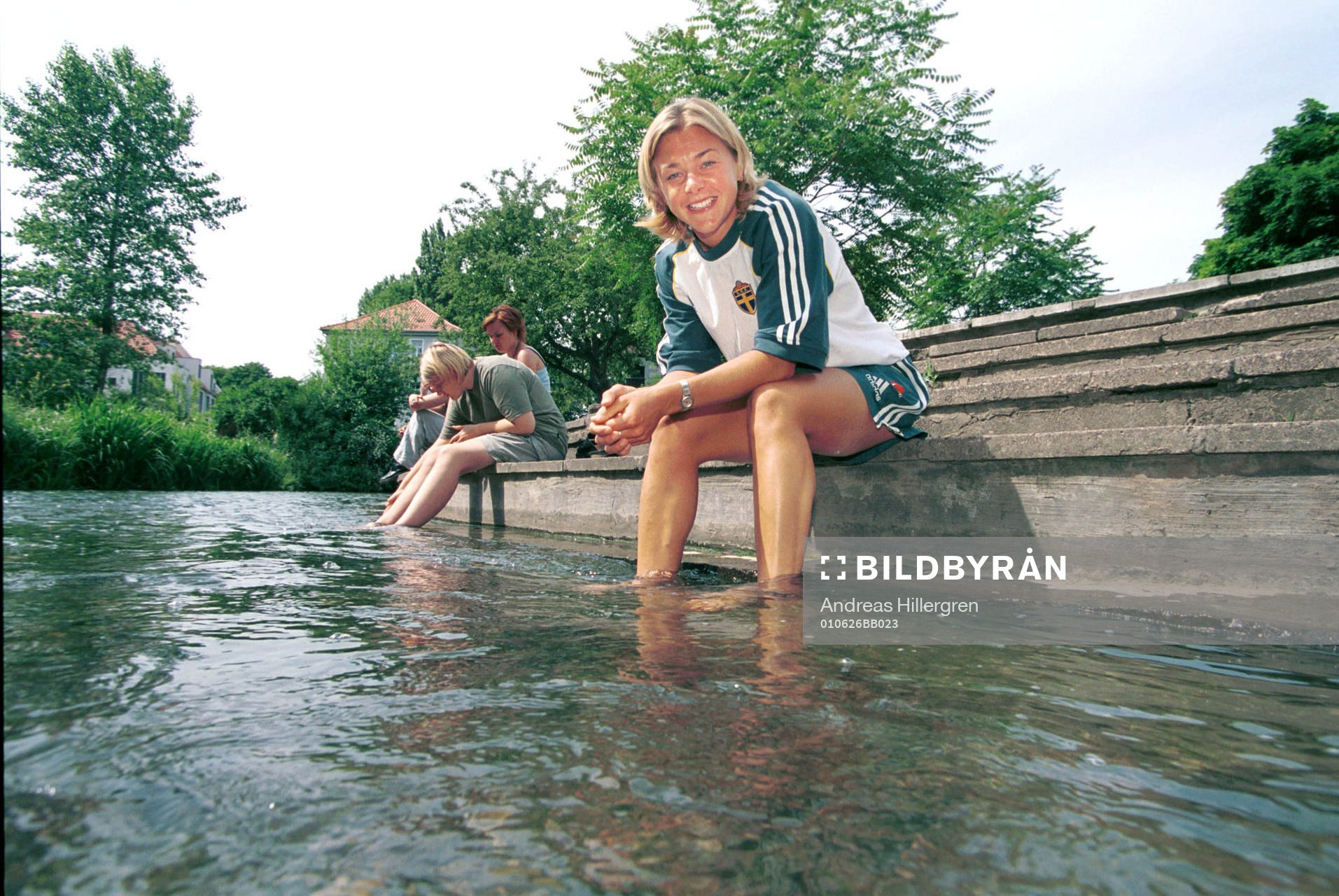 Fotboll, EM, dam, Sverige, Tina Nordlund