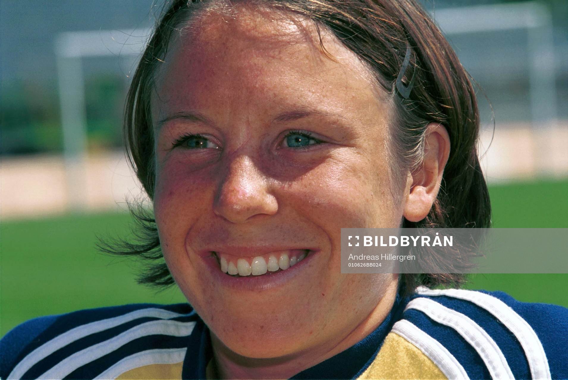 Fotboll, EM, dam, Sverige, Hanna Ljungberg