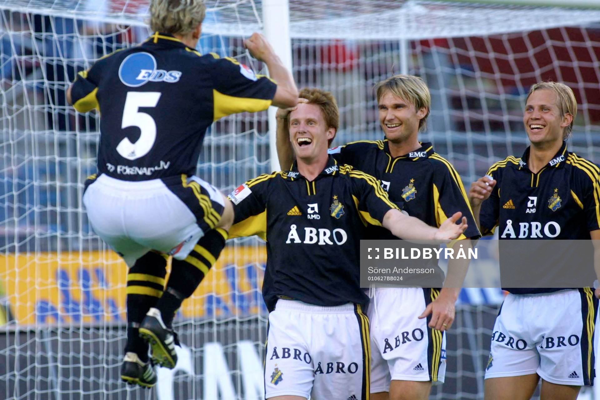 Erik Edman, Patrik Andersson, Andreas Andersson, Martin