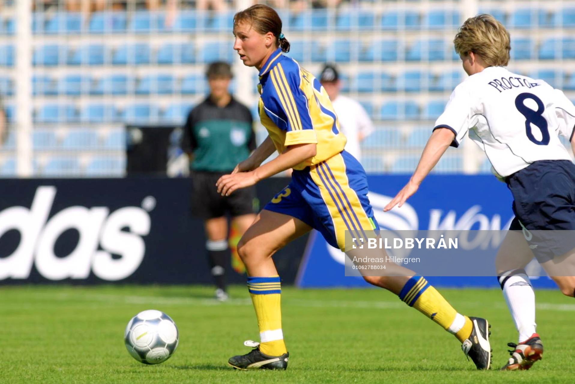 Sofia Eriksson, Sverige och Tara Proctor, England