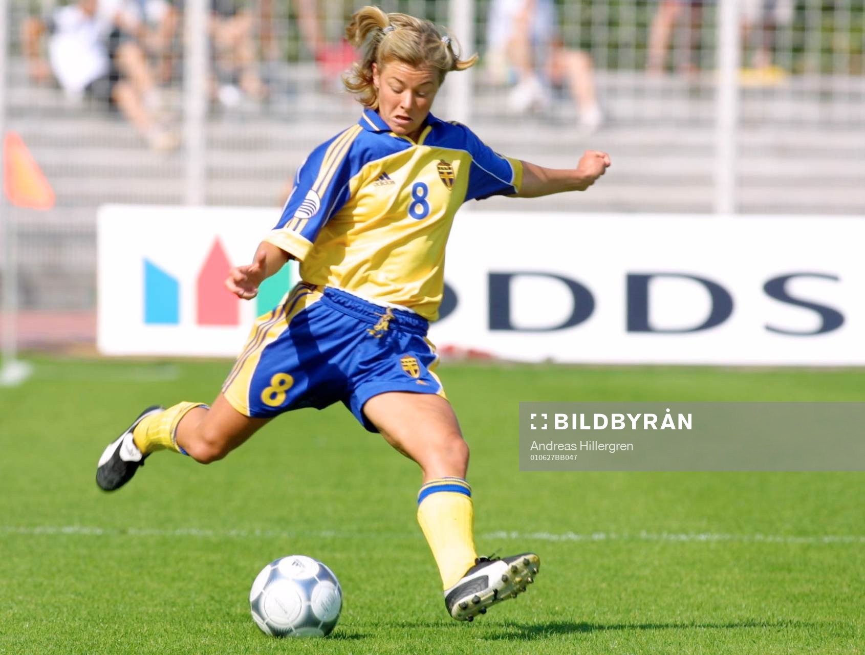 Fotboll, EM, dam, Tina Nordlund, Sverige