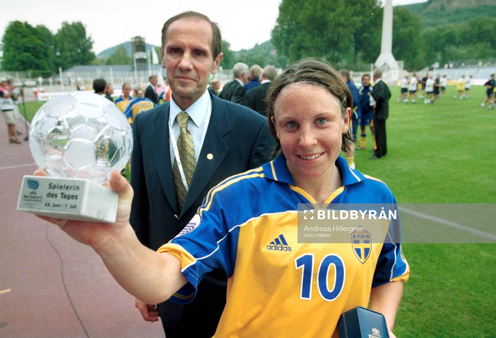 Hanna Ljungberg, Sverige, Matchens lirare