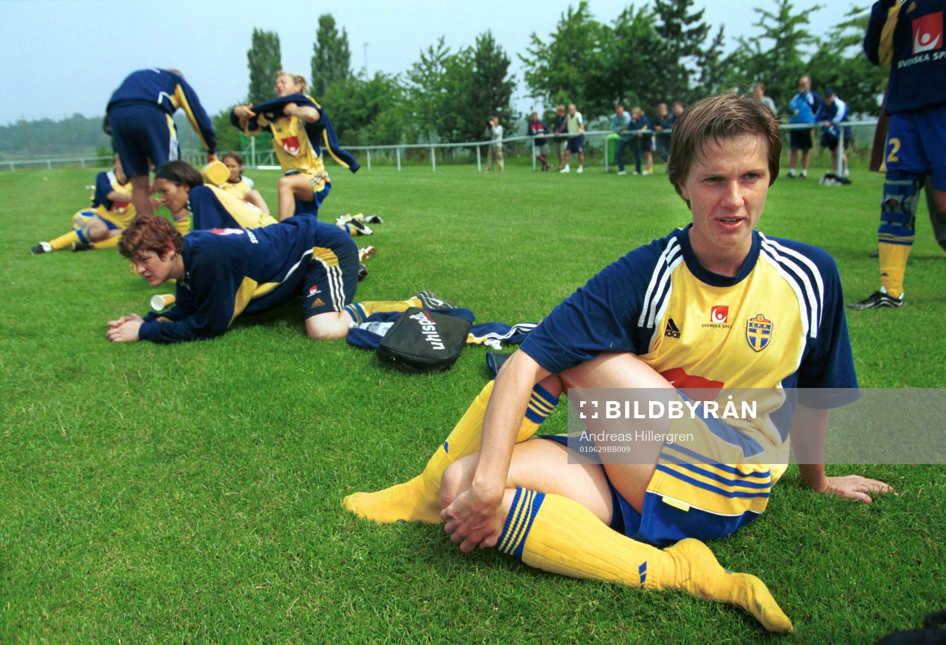 Fotboll, EM, dam, Malin Andersson, Sverige