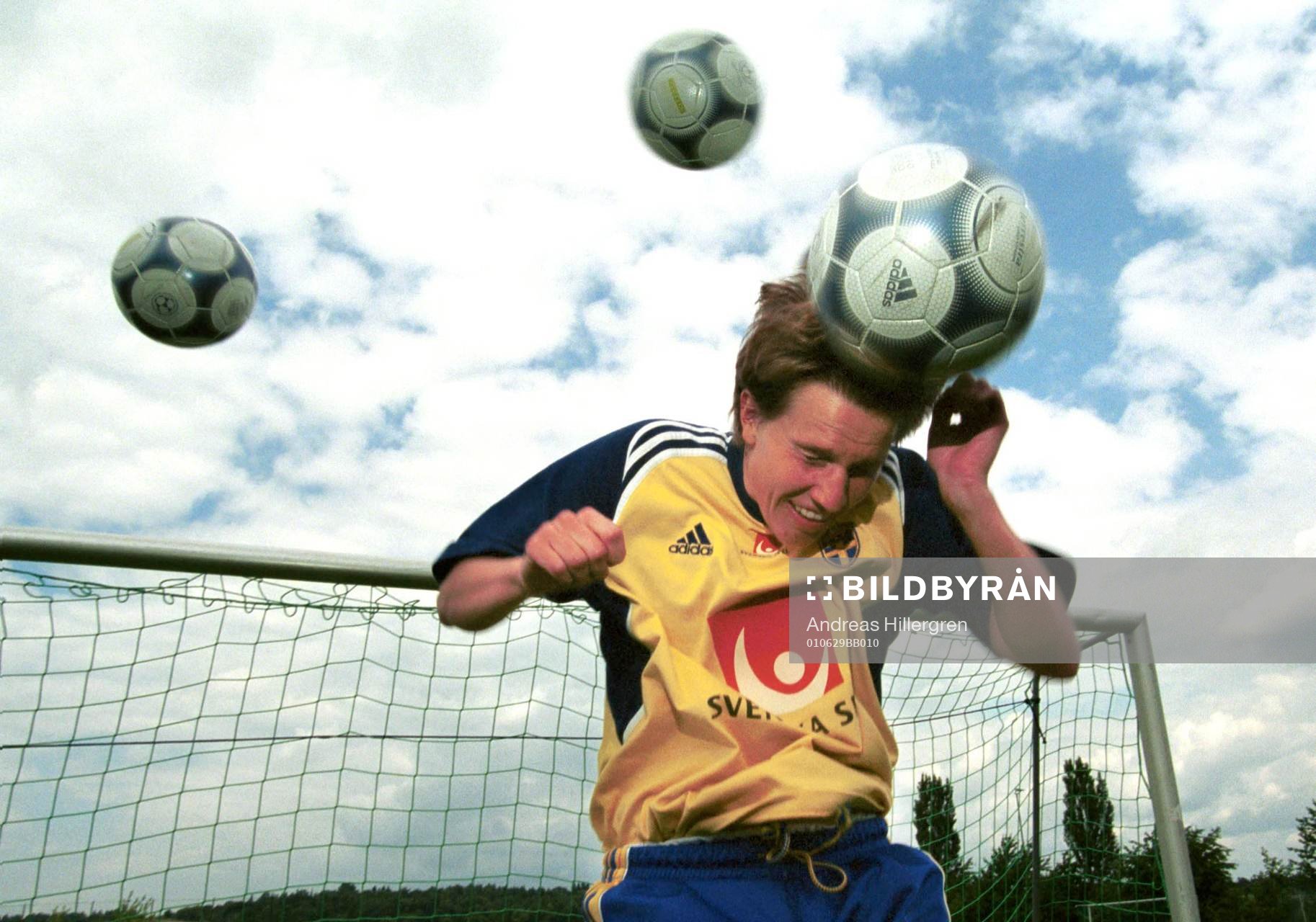 Fotboll, EM, dam, Malin Andersson, Sverige