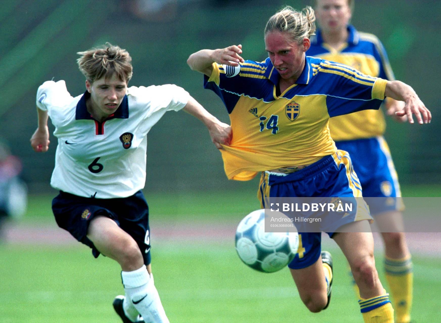 Linda Fagerström, Sverige och Maren Meinert, Ryssland
