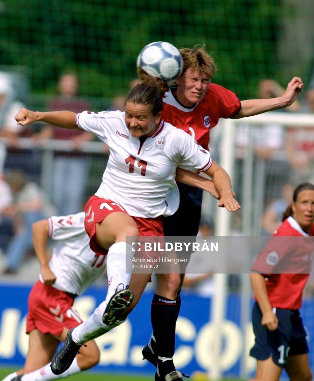 Merete Pedersen, Danmark, och Brit Sandaune, Norge