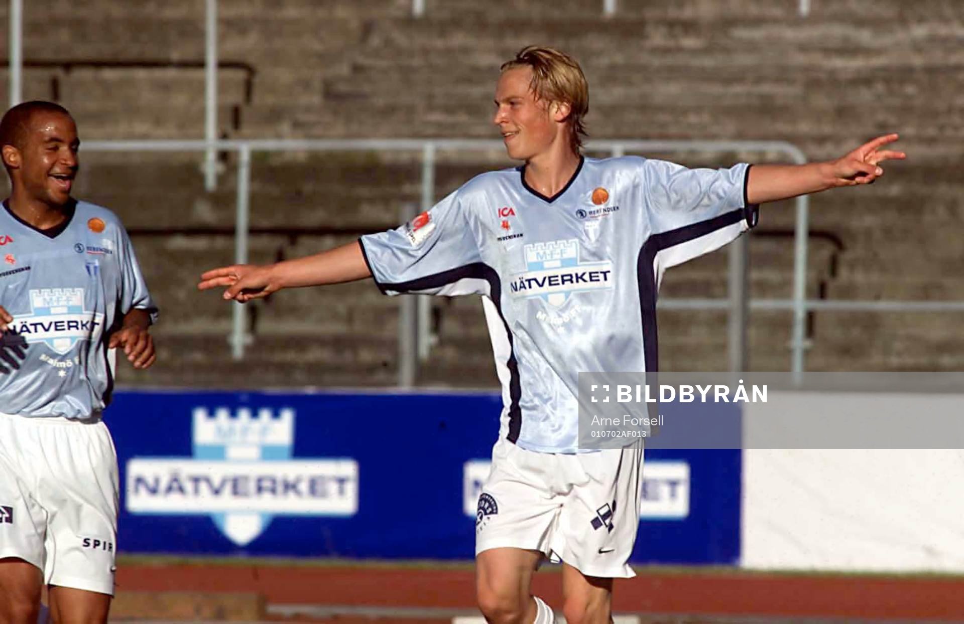Markus Rosenberg, Malmö, jubel