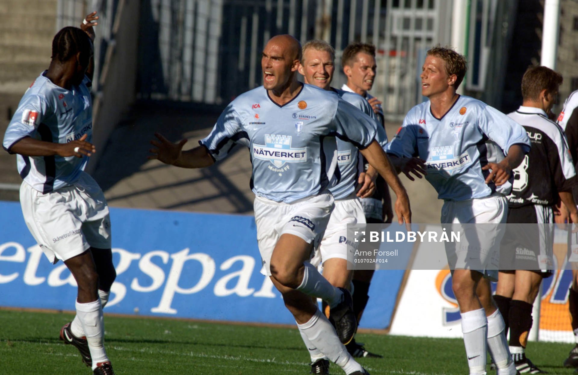 Daniel Majstorovic, Malmö, jubel