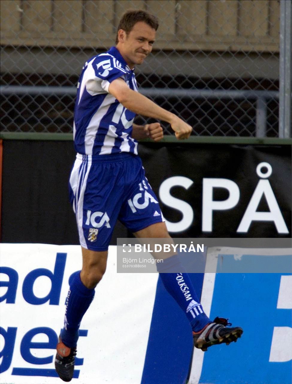 Fotboll, Allsvenskan, Magnus Erlingmark, Göteborg jubel