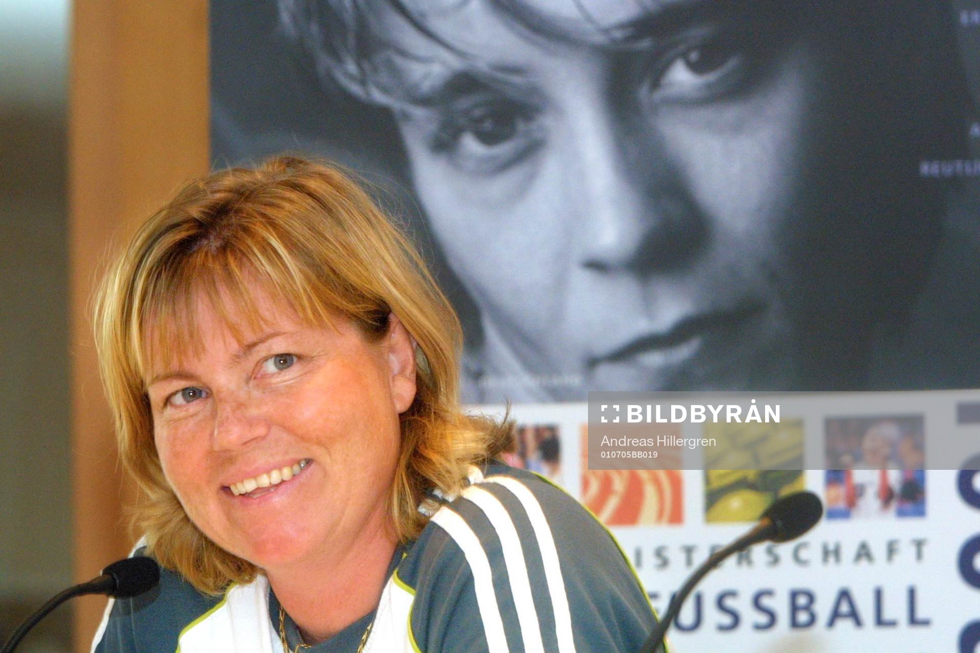Fotboll, EM, dam, Marika Domanski Lyfors, Sveriges
