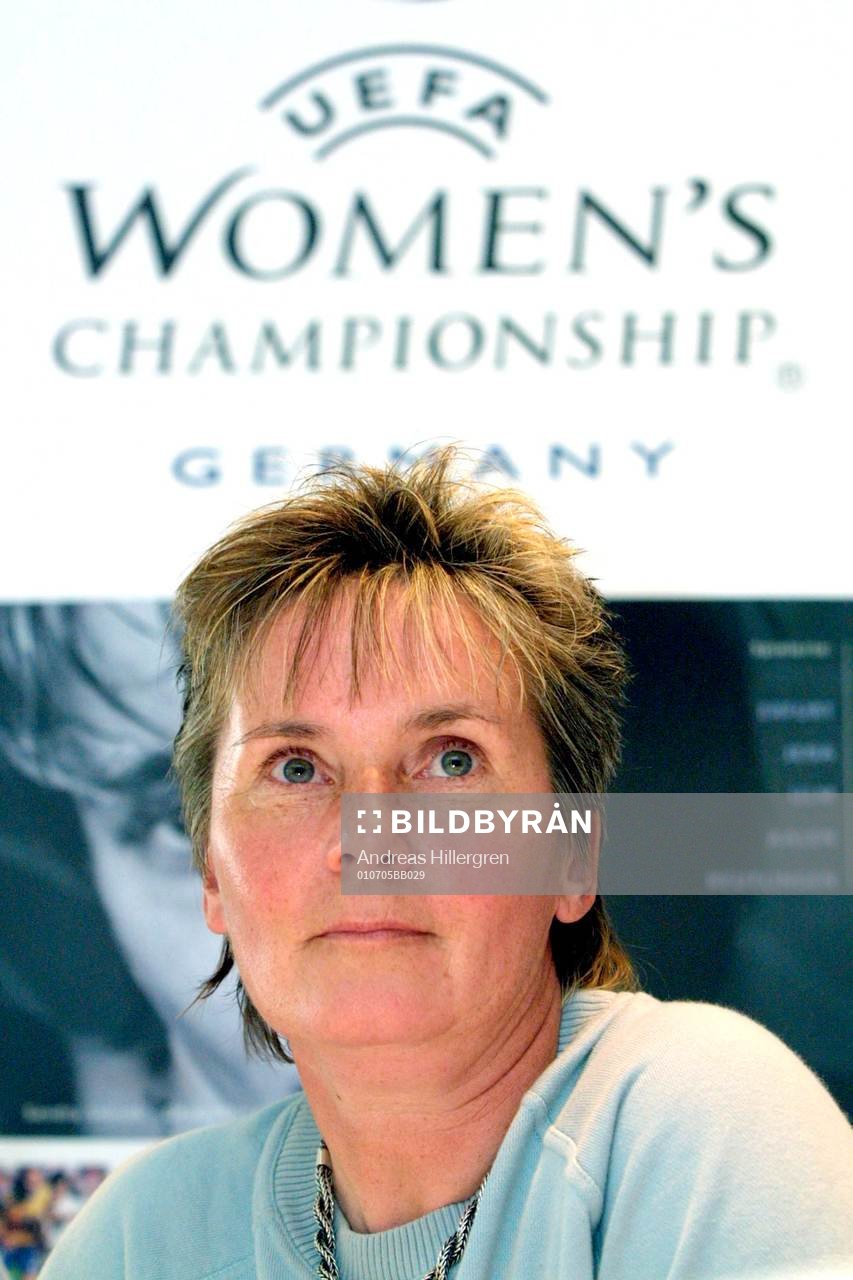 Fotboll, EM, dam, Tina Theune-Meyer, Tyskland,