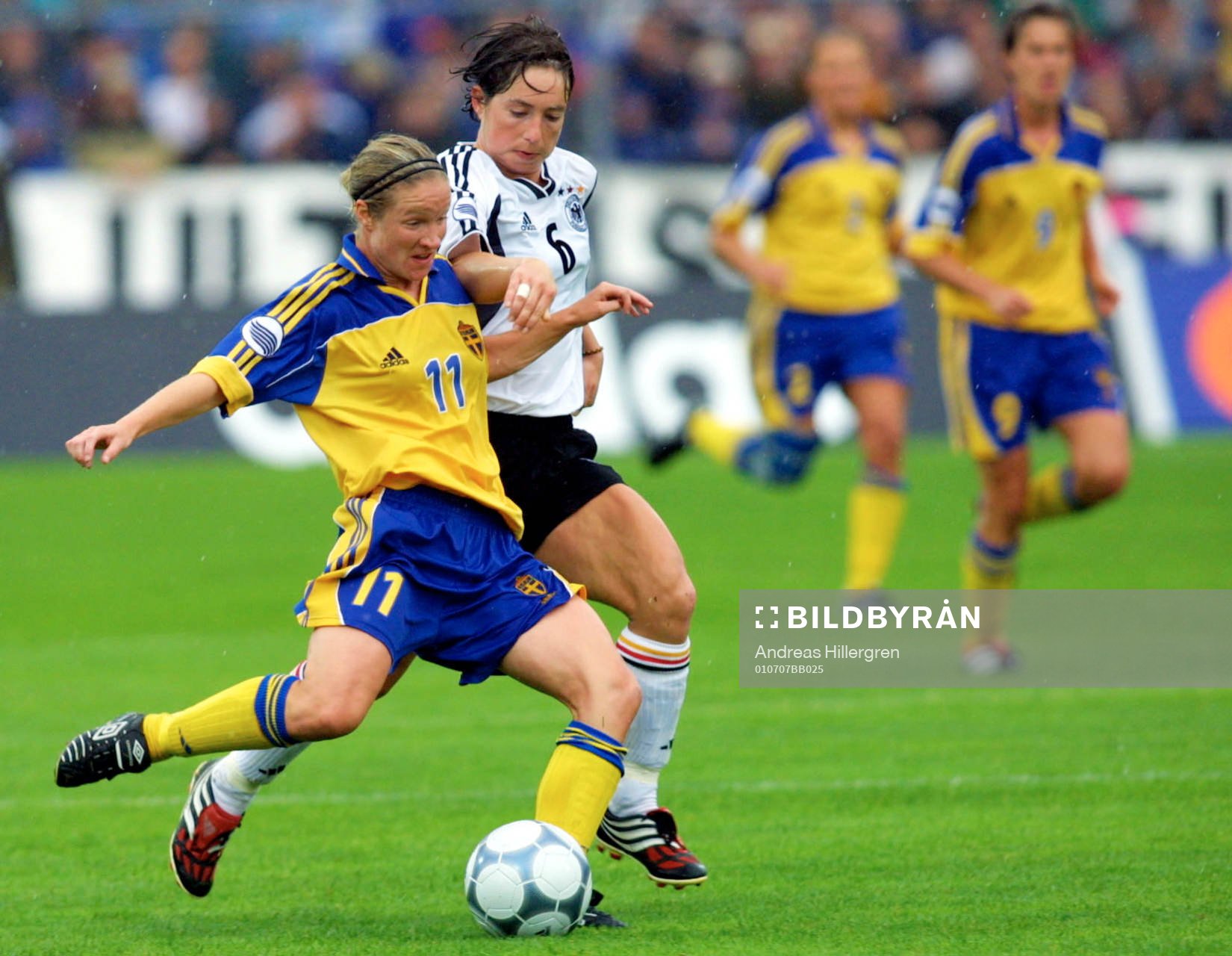 Victoria Svensson, Sverige och Maren Meinert, Tyskland