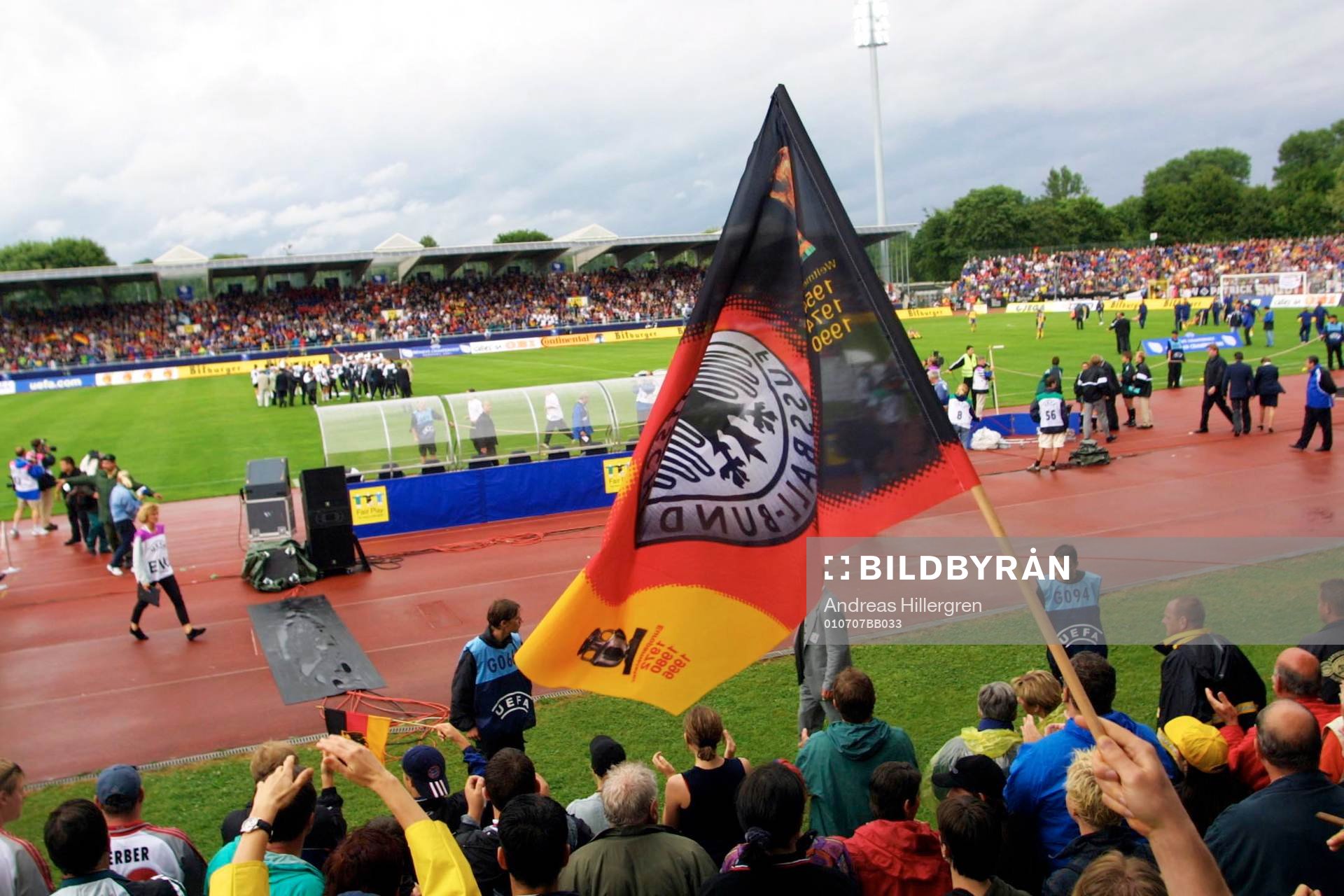 Tyskland vann EM-guld i fotboll