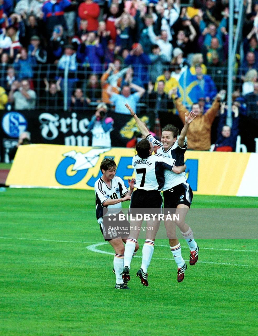 Claudia Müller, Bettina Wiegmann och Pia Wunderlich,