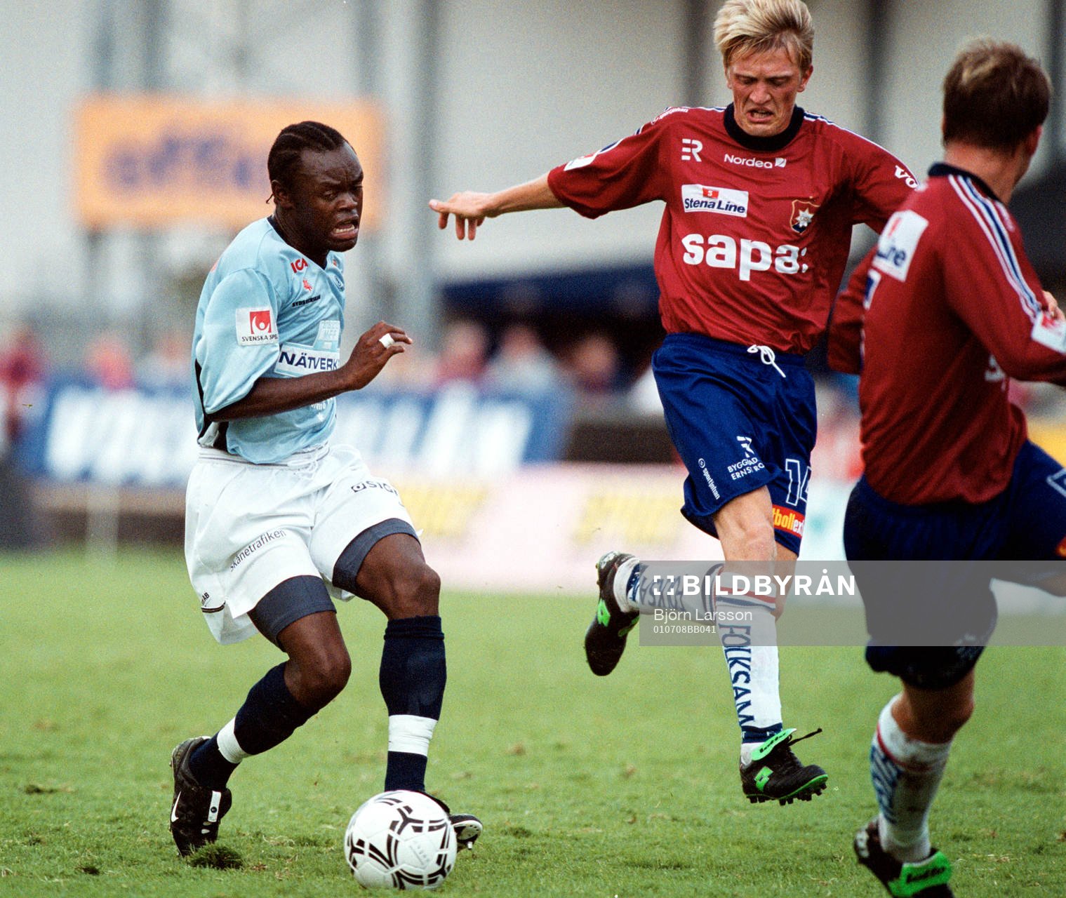 Joseph Elanga, Malmö och Morgan Nilsson, Örgryte