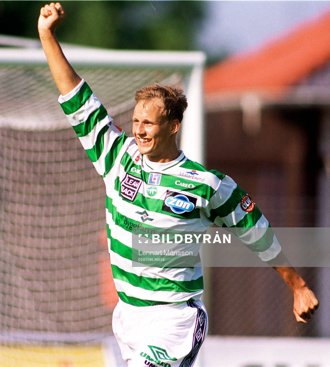 Fotboll, Superettan, Jonas Botold, Västerås, jubel