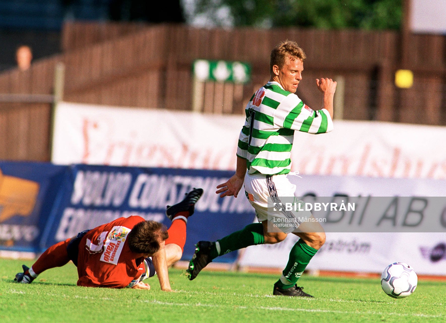 Erik Karlsson, Västerås rundar Stefan Paldan, Öster