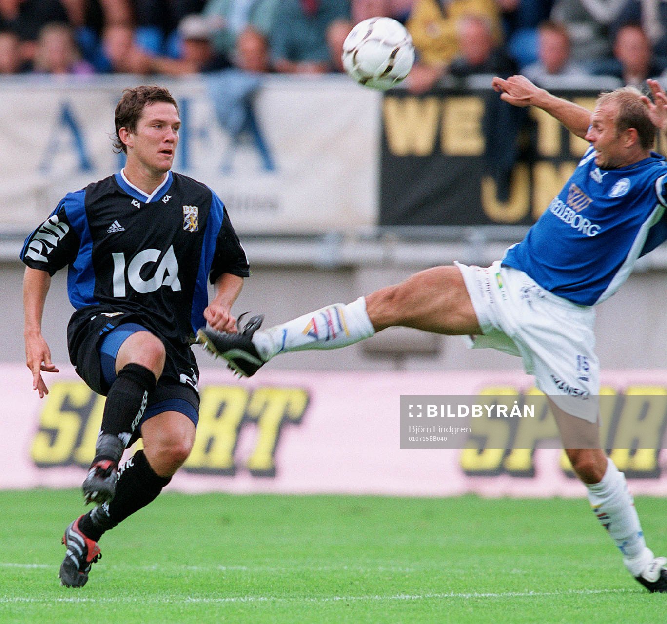Martin Ericsson, Göteborg och Tommi Grönlund, Trelleborg