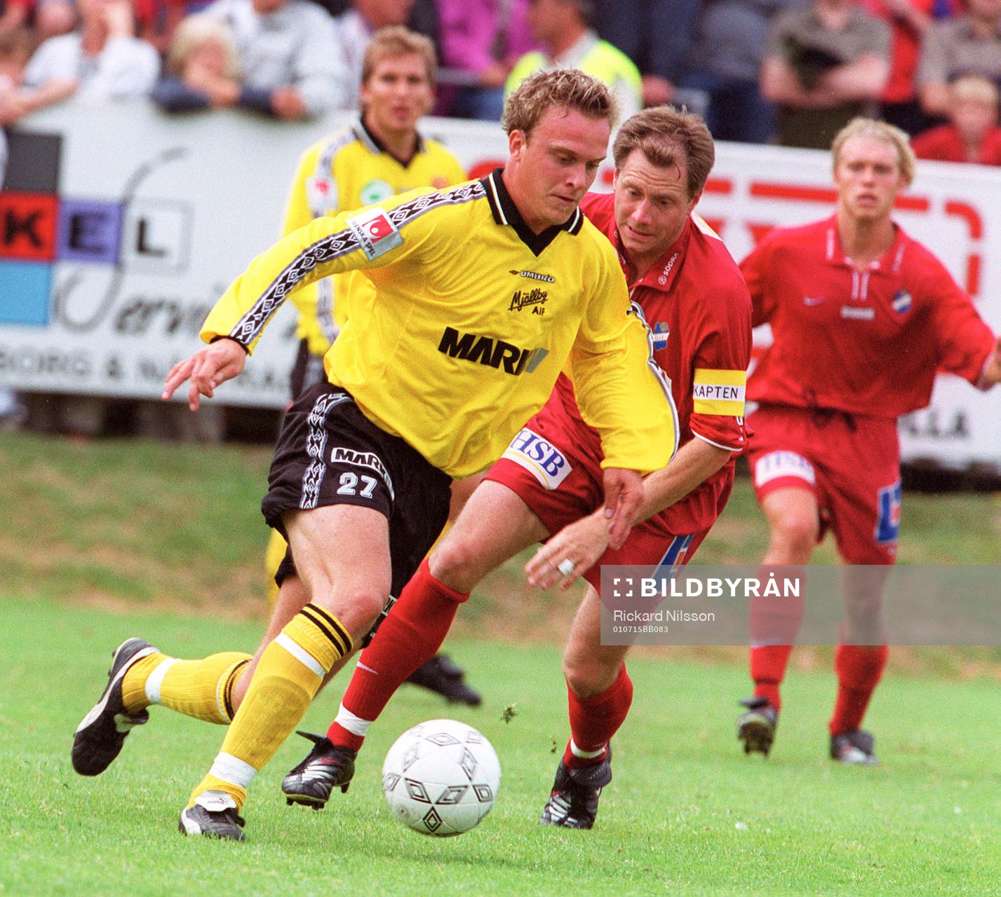Marcus Ekenberg, Mjällby och Stefan Paldan, Öster