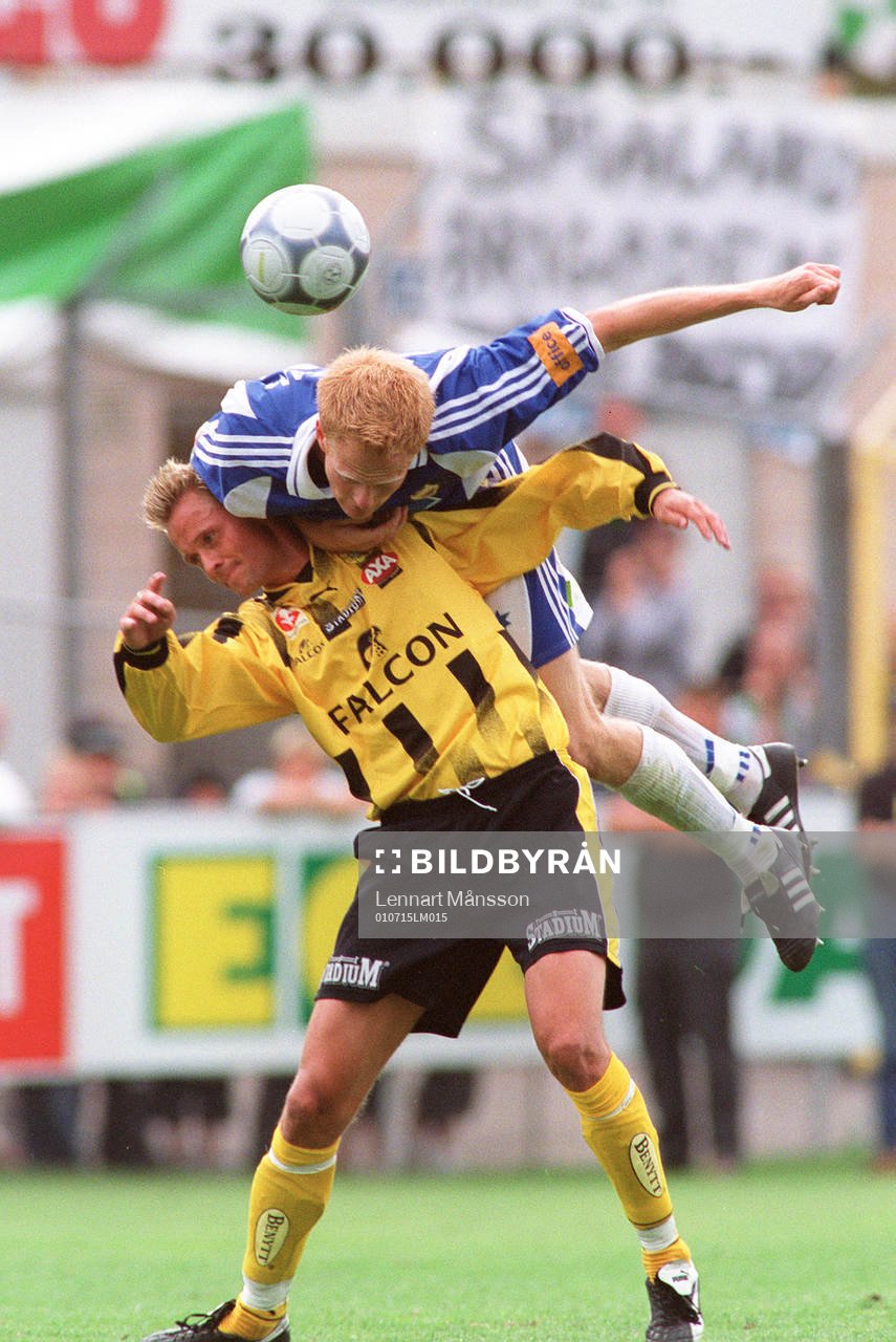 Michael Svensson, Halmstad och Peter Markstedt, Hammarby