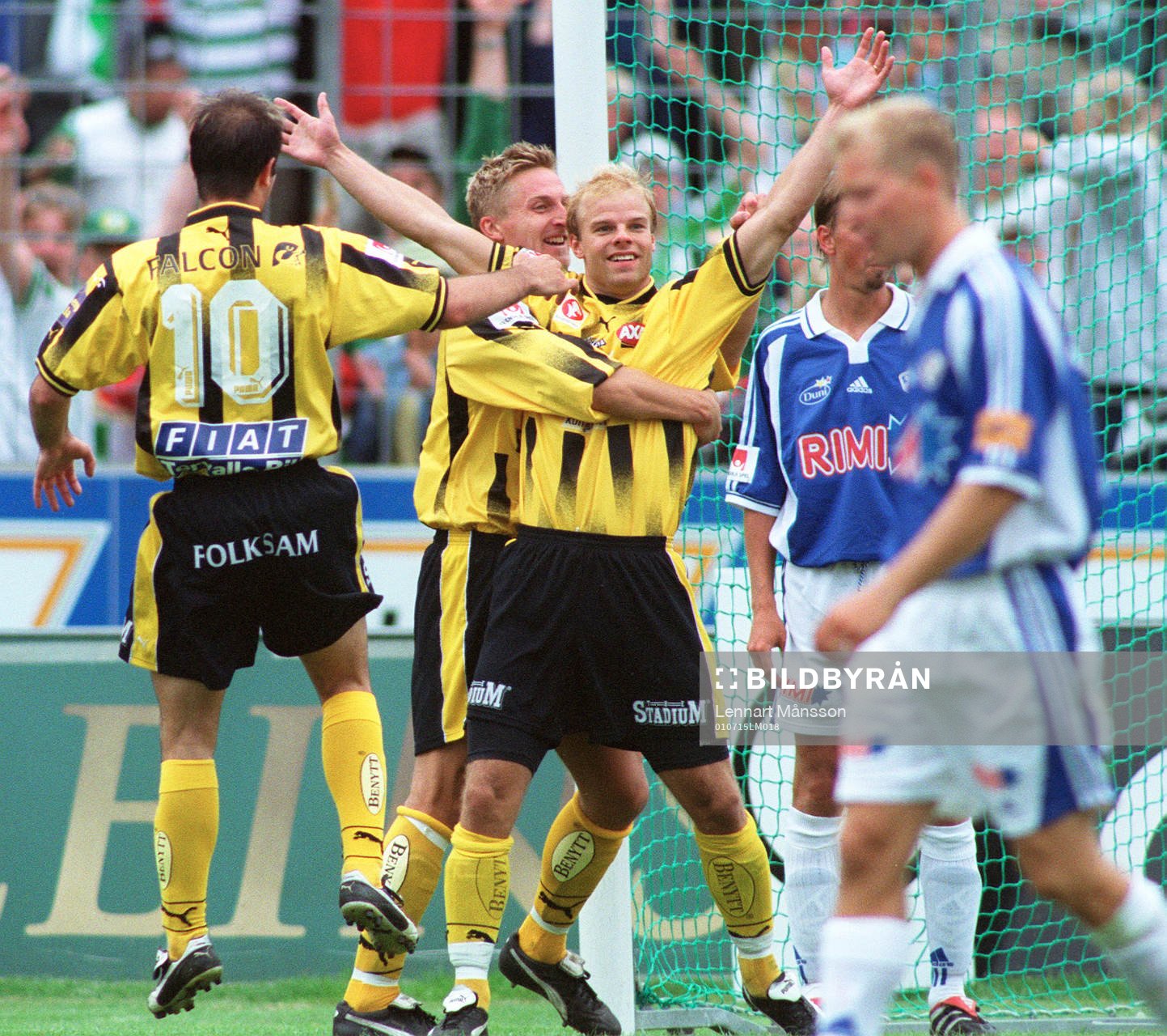 Andreas Hermansson, Hammarby, jubel