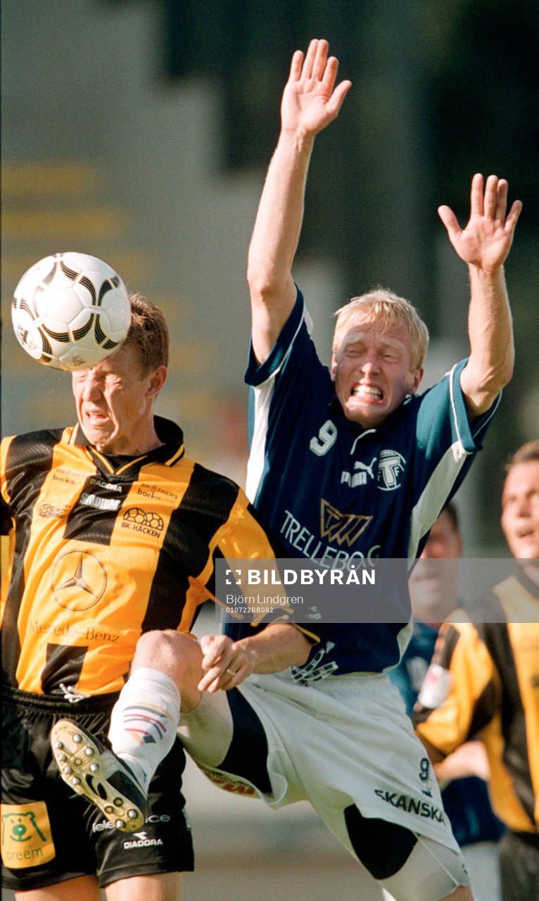Peter Eriksson, Häcken och Johan Andersson, Trelleborg