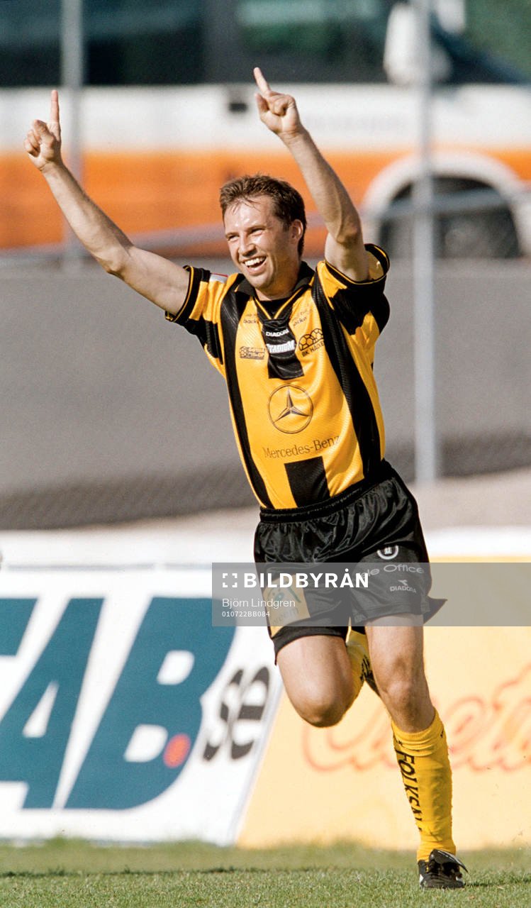 Peter Eriksson, Häcken, jubel