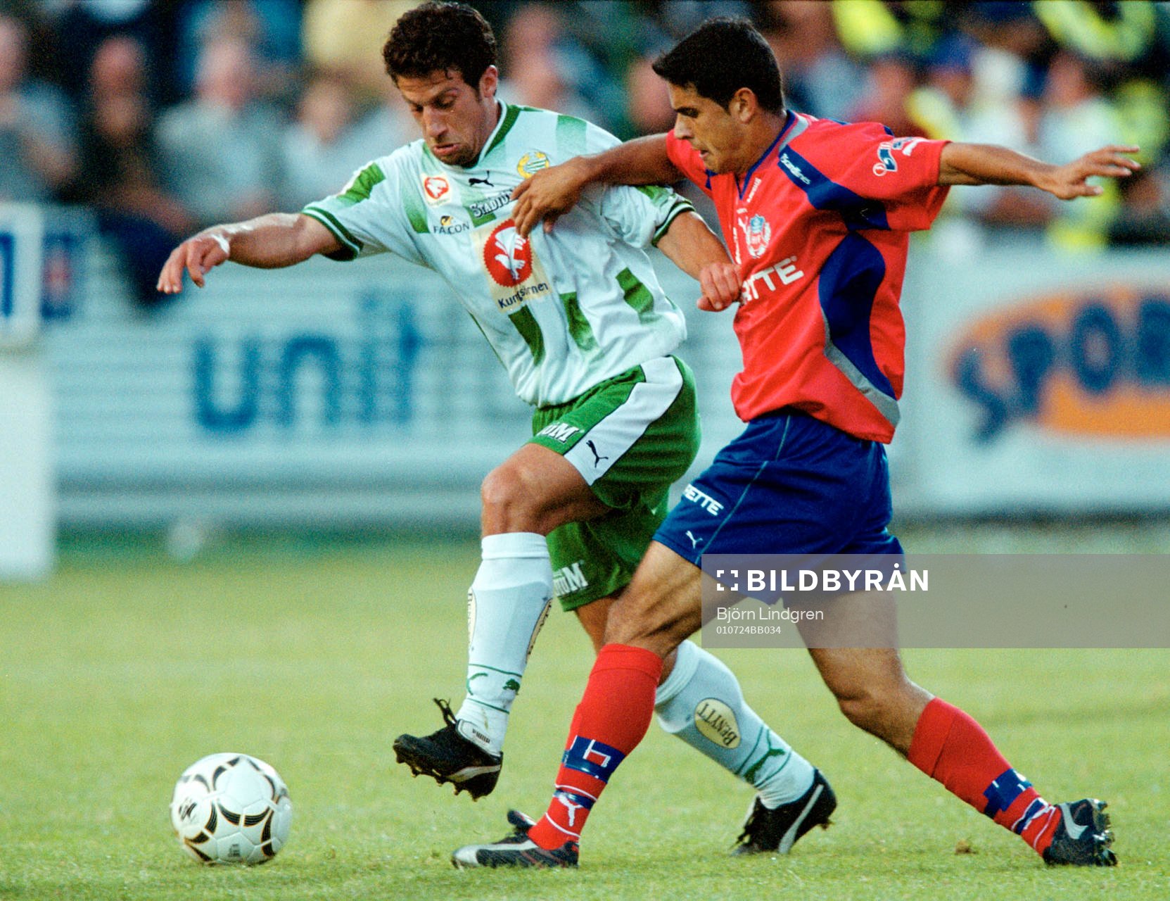 Suleyman Sleyman, Hammarby och Rogerio Silva, Helsingborg