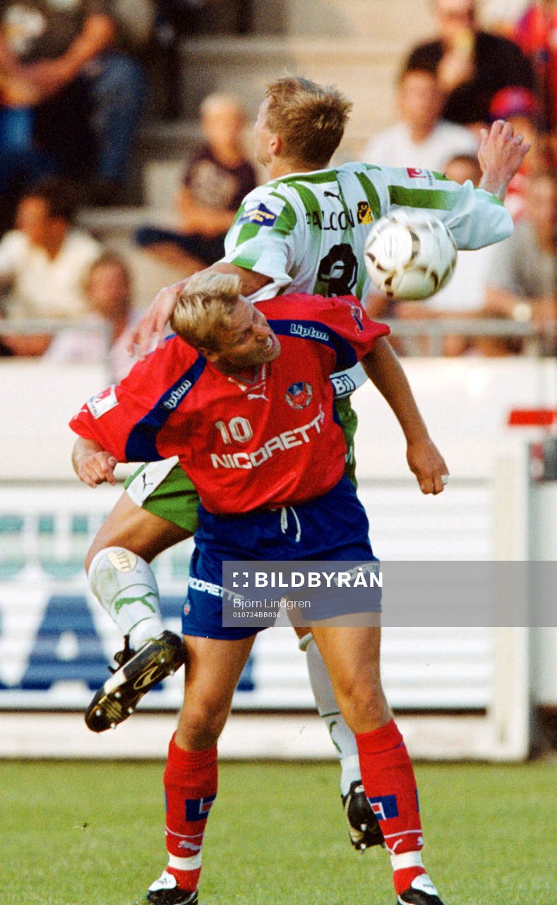 Nickduell, Jonas Stark, Hammarby och Hans Eklund,