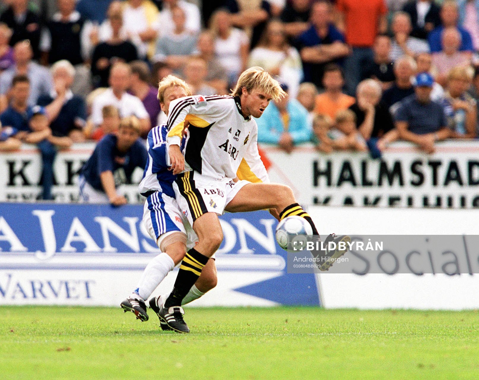 Tvåmålsskytten Andreas Andersson, AIK håller undan för