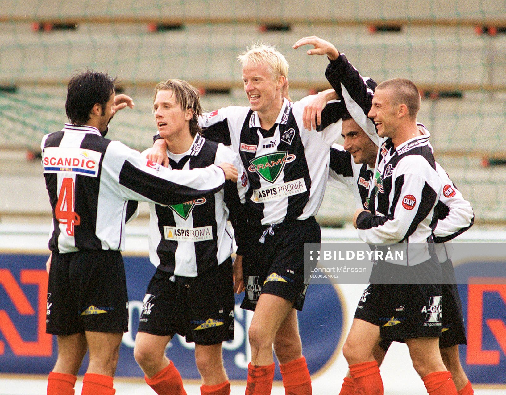 Fotboll, Superettan, Niclas Fredricsson, Sylvia, jubel