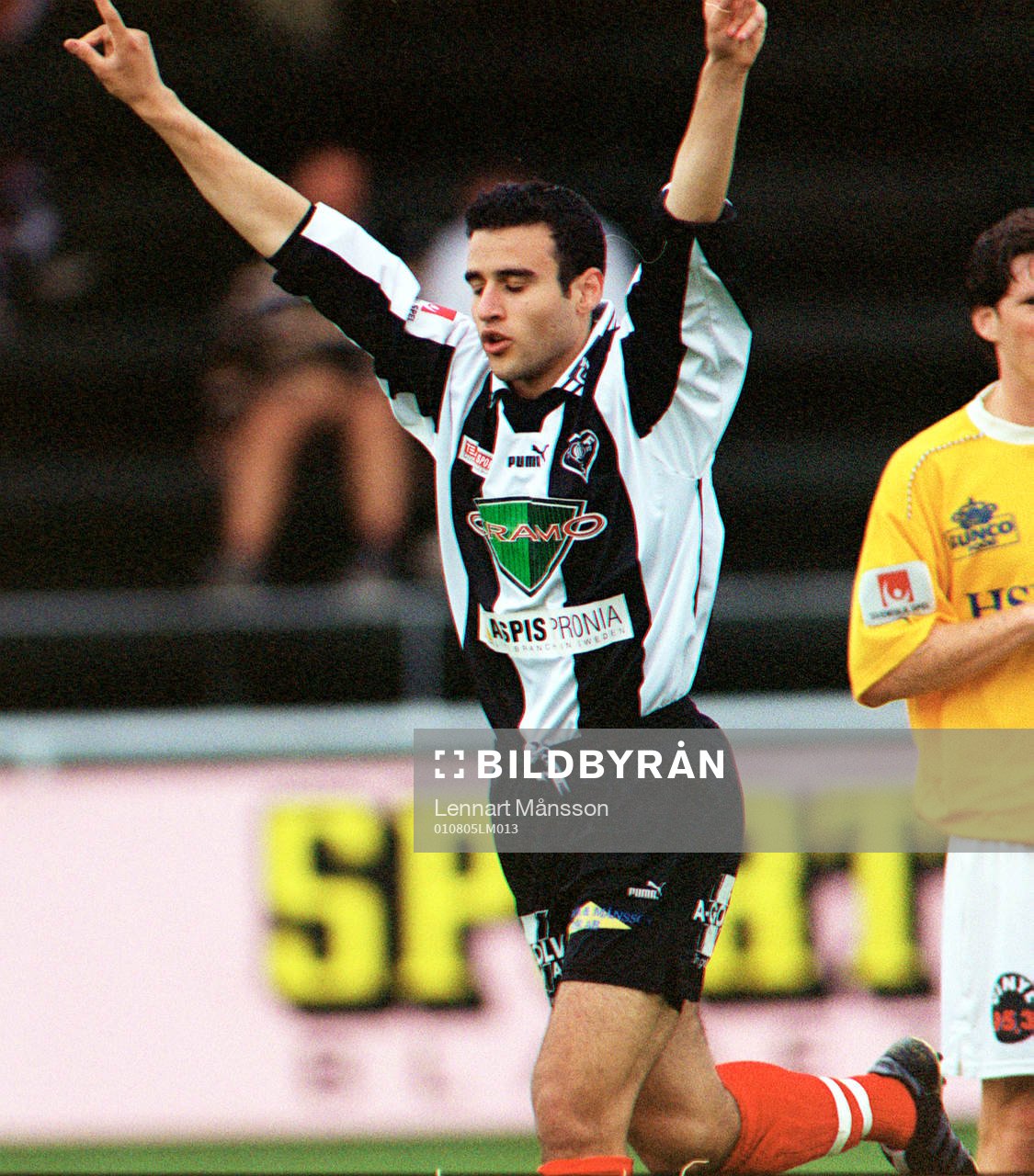 Fotboll, Superettan, Christos Christoforidis, Sylvia jubel