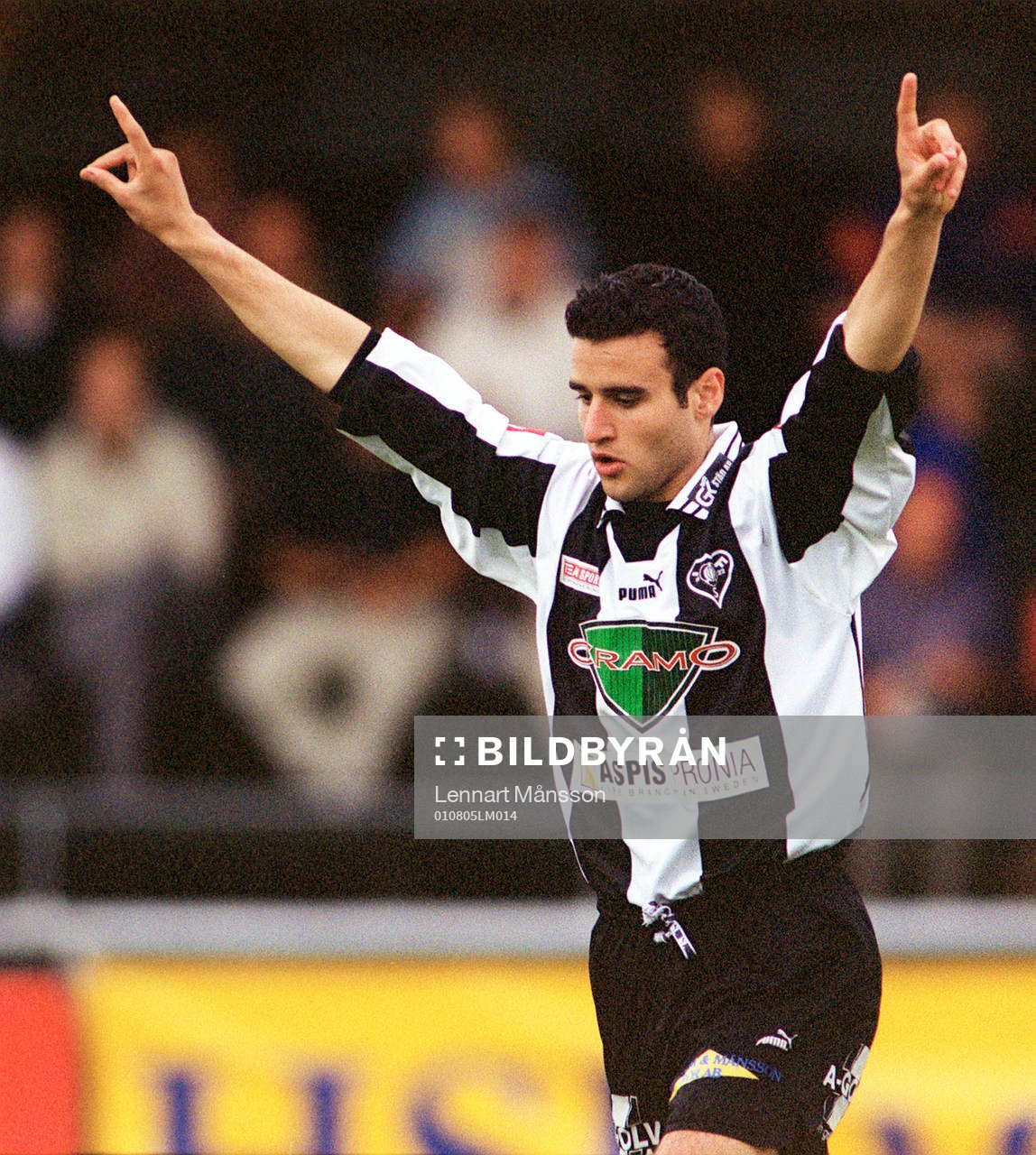 Fotboll, Superettan, Christos Christoforidis, Sylvia jubel